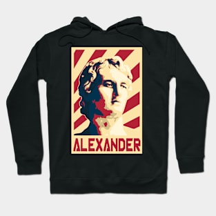 Alexander The Great Retro Propaganda Hoodie